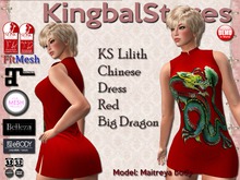 KS LILITH CHINESE DRESS RED DRAGON