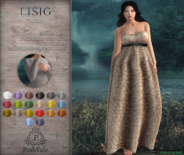 .PoshTale. Lisig Dress DEMO (Maternity)