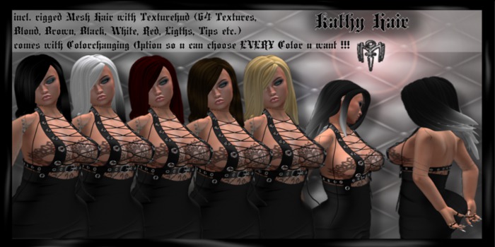 #CC#   Kathy Hair Demo !!!