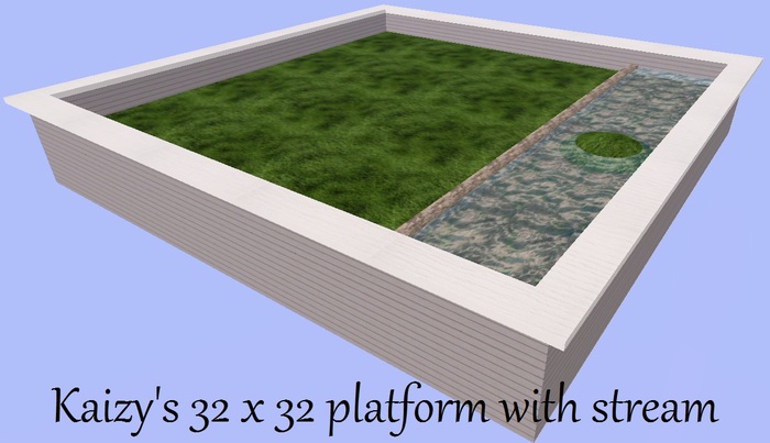 Kaizy's platform 32x32 Smoke Siding w/stream
