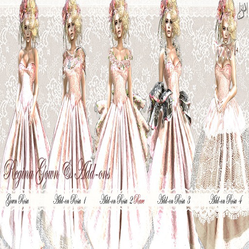 !gO! Regina add-on 3 - Rosa