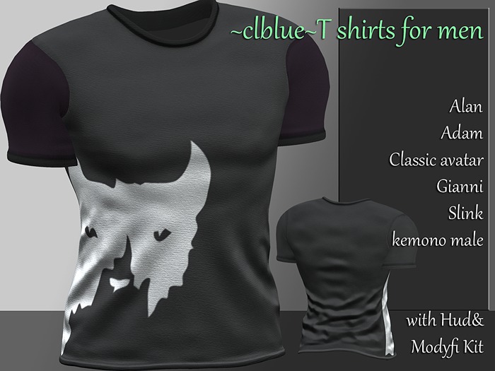 ~clblue~T_shirts for men