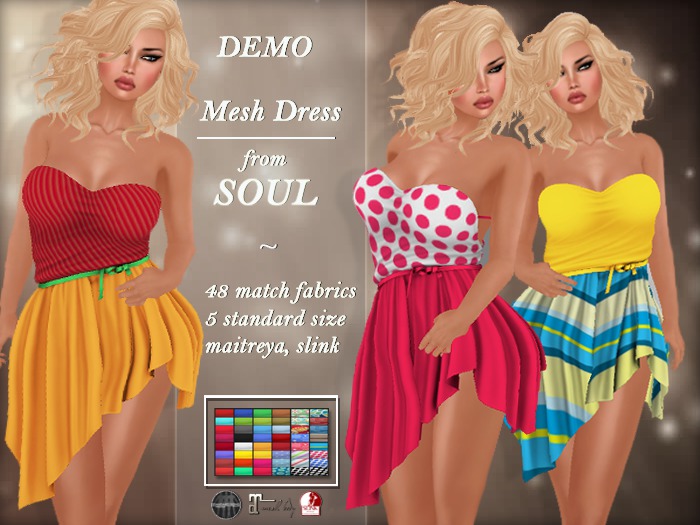 !Soul Mesh Dress - Liam DEMO