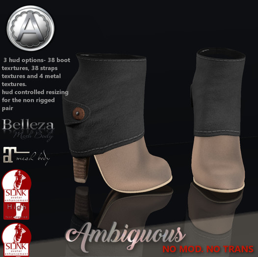 !.::AMBIGUOUS::.! LEE BOOTS WITH HUD