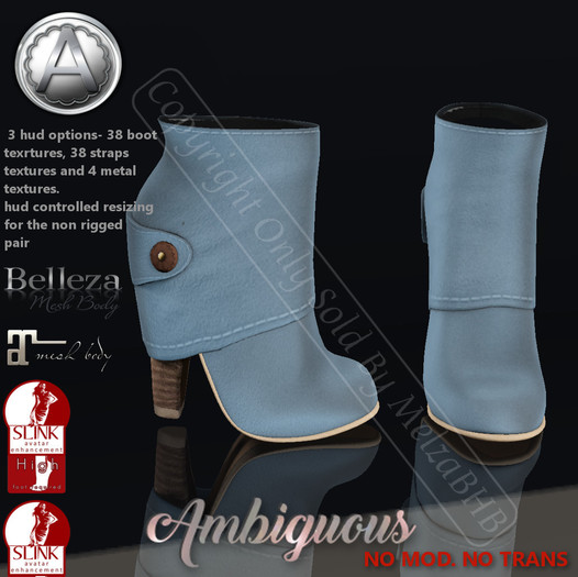!.::AMBIGUOUS::.! LEE BOOTS WITH HUD