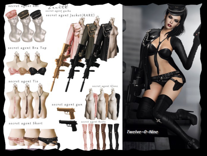 =Zenith=secret agent hat (Pink)