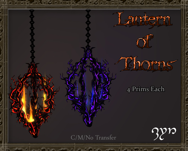 Zyn ~ Lantern of Thorns BOX