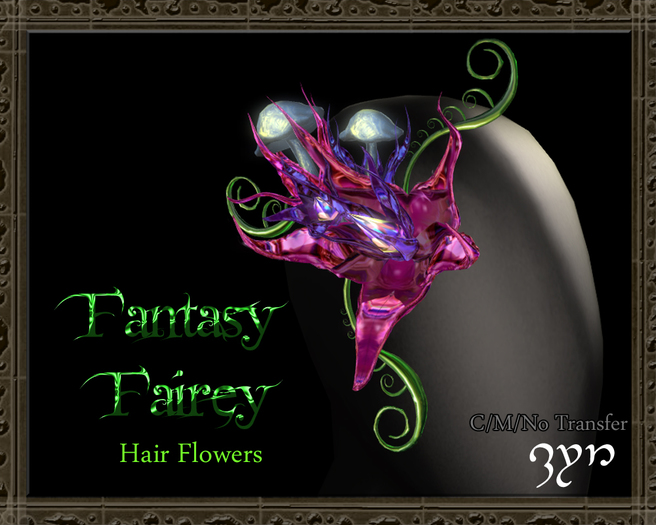 Zyn ~ Fantasy Fairey Hairflowers BOX