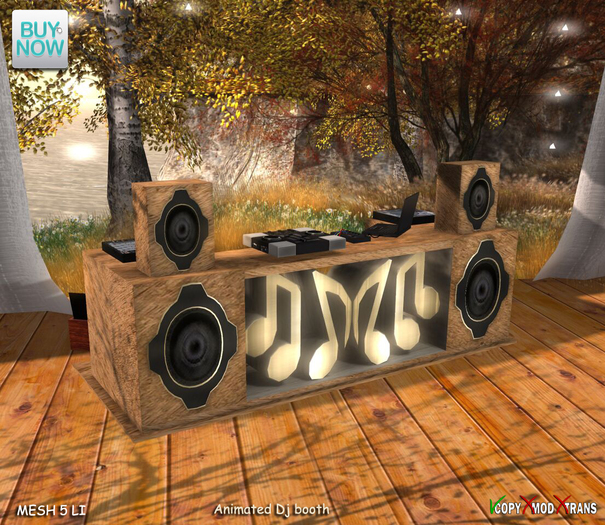 Aphrodite "Roses" Wedding Pavillion DJ Booth