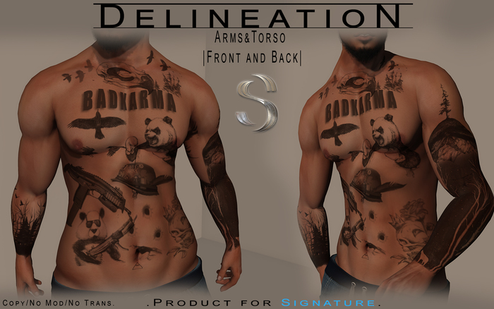 :[DelineatioN]: BadKarma Tattoo (Exclusive Signature)