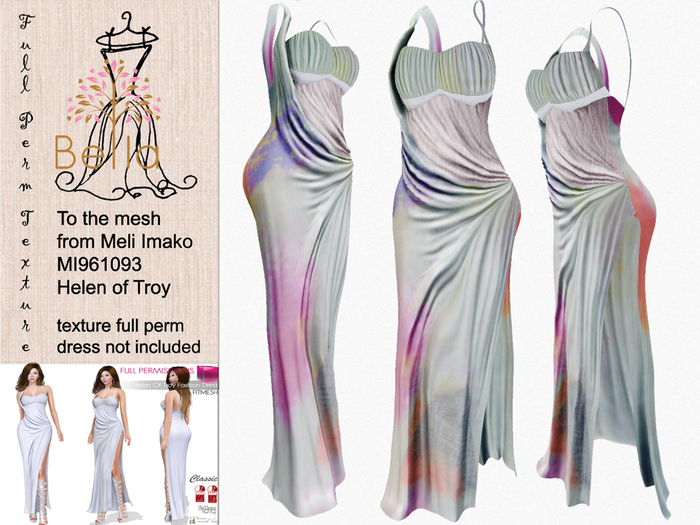 BELLA texture full perm - to the mesh MI961093 Helen of Troy 10