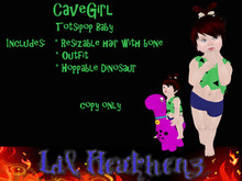 ~LH~CaveGirl Baby (Boxed)
