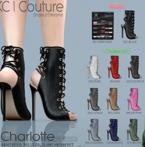 [09][BELLEZA] SLATE GRAY / -KC- CHARLOTTE HEELS / COMMON