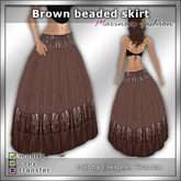 MF Bottom005a (Brown beaded skirt)