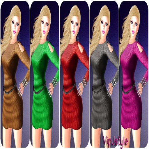 ::MESH DRESS LILI:: 5 COLORS