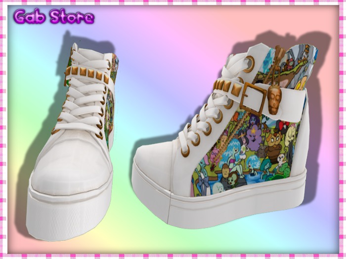 *Gab* AdventureTime Longneck Mesh Sneaker