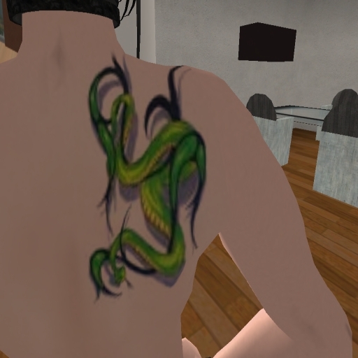 Babette's Tattoo Snake