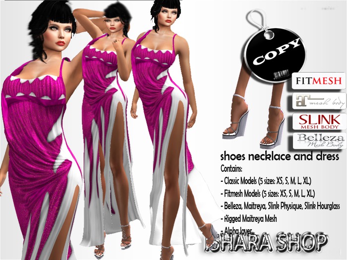 goth dress is model 2