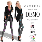 DEMO Prism Cynthia Sweater Outfit by Jezzixa BOM, 5 Standard Sizes