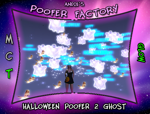 *PF* Halloween Poofer 2 Ghost (glow)
