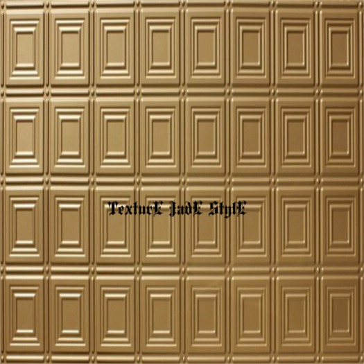 Texture Wall Geometric Gold