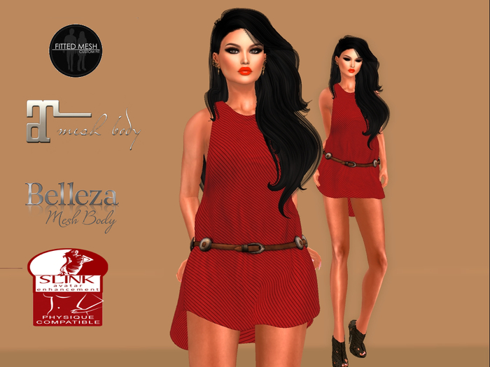 Tank dress fitmesh*