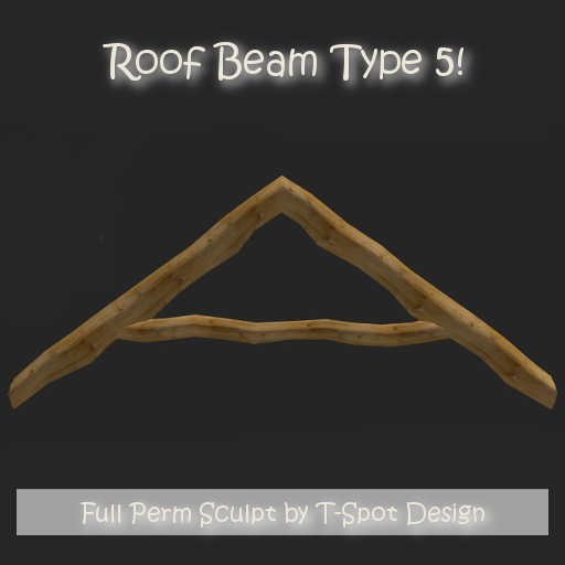 T-Spot Rustic Roof Beams Type 5
