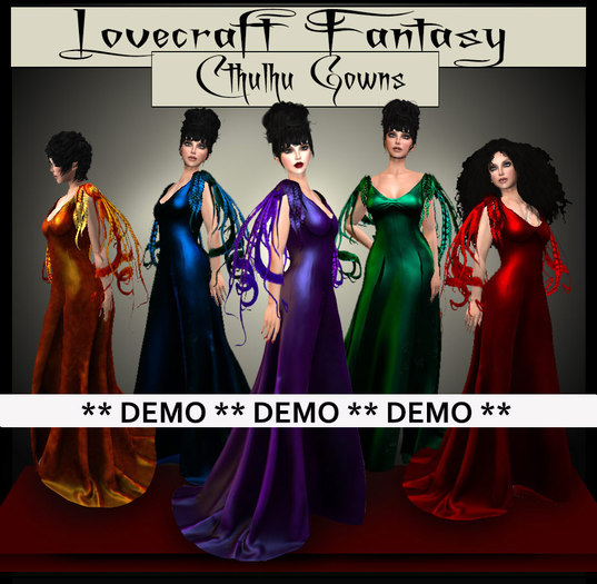 C&F Cthulhu Gowns Demo