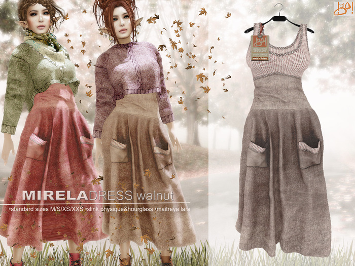 !gO! Mirela dress - Walnut