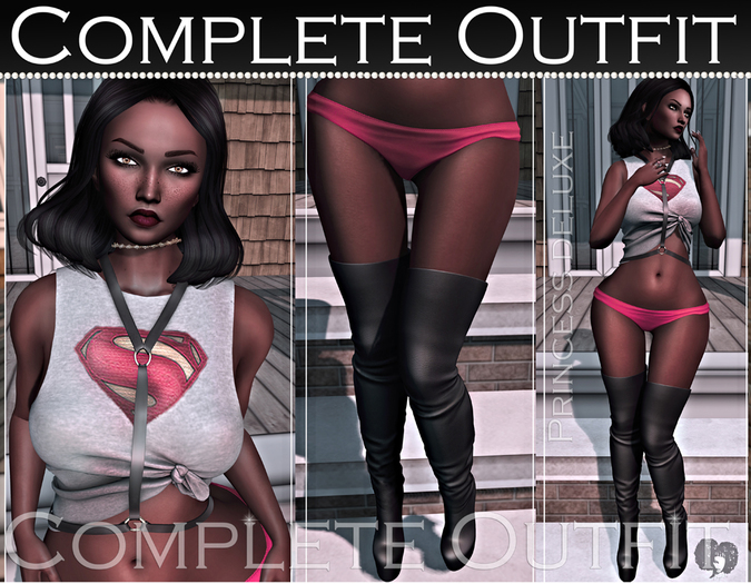 COMPLETE OUTFIT SUPER GIRL