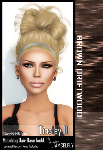 *~*Damselfly*~*Tinsley II/Brown Driftwood