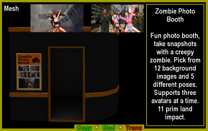 Grim's Zombie Photo Booth
