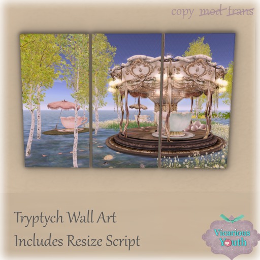 {V*Y} Tryptych - Watery Teacups (resize)