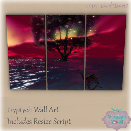 {V*Y} Tryptych - Flood Tree (resize)