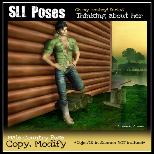 SLL Poses - CP - Thinking about her