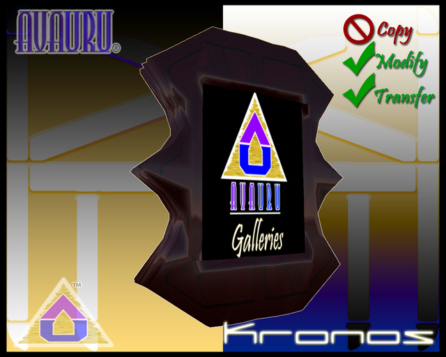 Kronos Picture Frame - Cherry