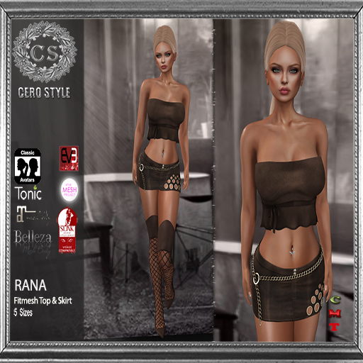 CERO STYLE Fmesh Rana Outfit Brown