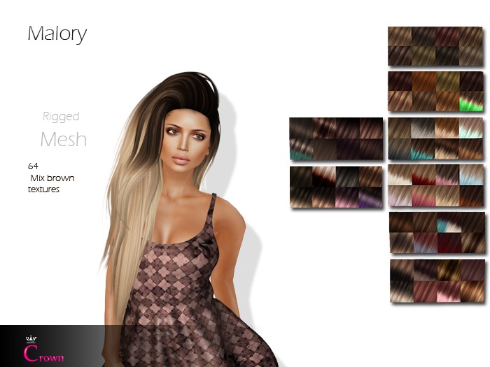 .::Crown::. malory  [brown] bag
