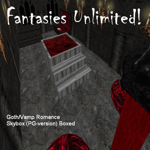 Fantasies Unlimited! Goth/Vamp Romance Skybox (PG-ver) Boxed