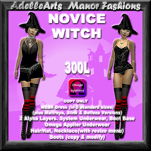 AdelleArts Novice Witch