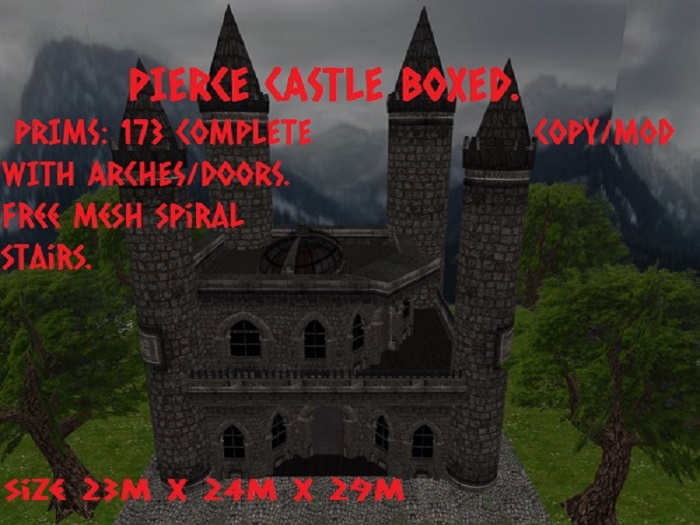 PIERCE CASTLE BOXED