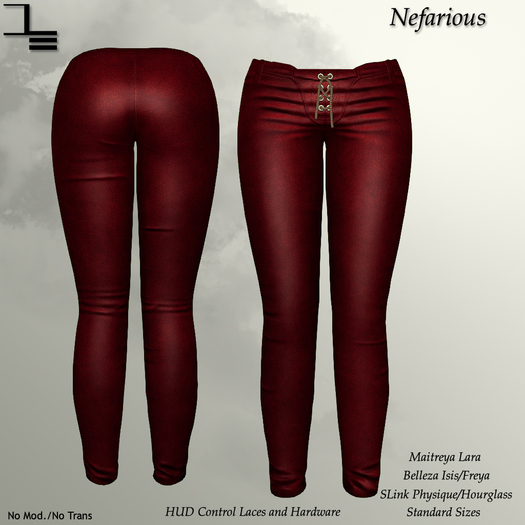 DE Designs - Nefarious - Red