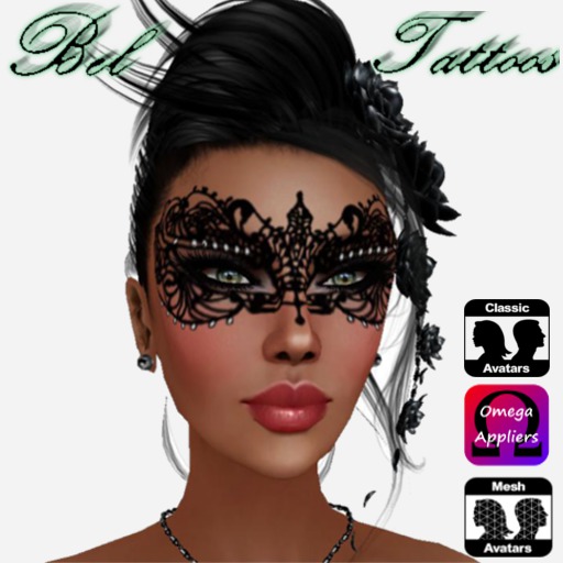 MASK ANASTASIA STEELE IN FIFTY SHADES DARKER BLACK