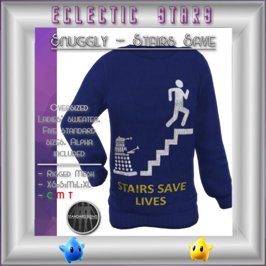Eclectic Stars - Snuggly - Stairs Save