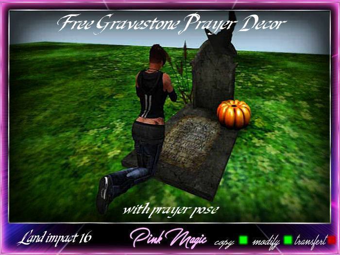 pink magic : GRAVESTONE PRAYER