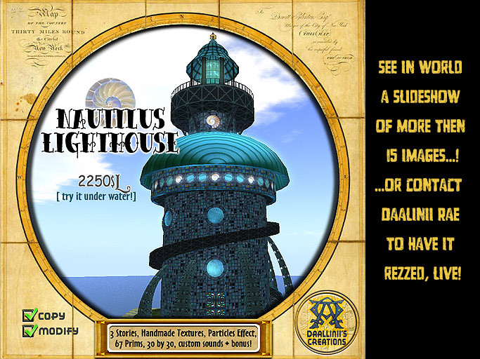 Nautilus LightHouse  V.3.2 tagSteampunk 
