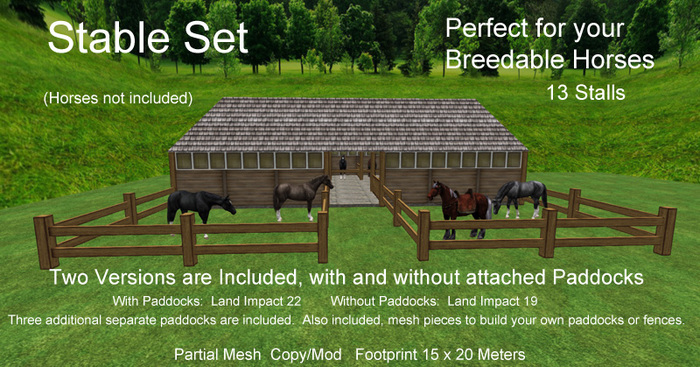 Stable Set - Lots of Items Included!