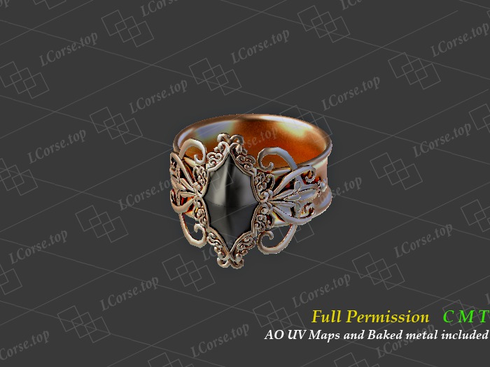 Gold ring 7 Full Permission