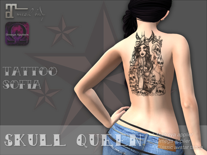 * Tattoo Sofia * Skull Queen