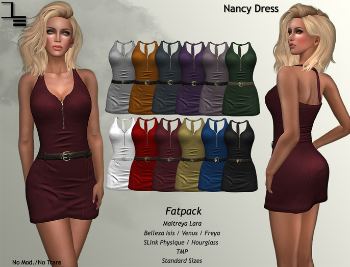 DE Designs - Nancy Dress - Fatpack